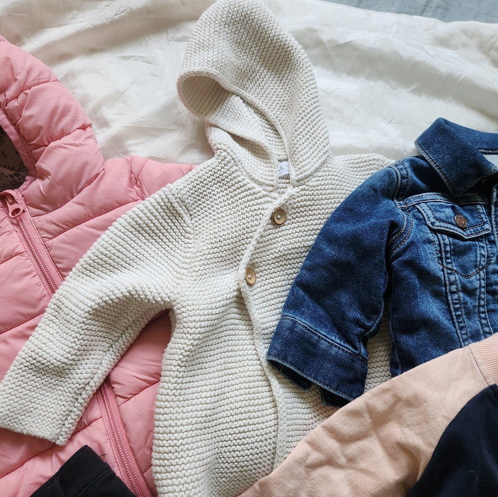 Lot Baby Girl Clothes Size 0-6 Months Zara Baby Gap Name It Joe Fresh Old Navy - Picture 3 of 10